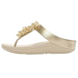 сандали,дамски,сандали,и,чехли,fitflop,fino,bead,cluster,toe,post,sandals,golden,(platino)