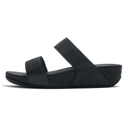 Сандали Fitflop Lulu Shimmerglitz sandals - Black (Black) сандали,дамски,сандали,и,чехли,fitflop,lulu,shimmerglitz,sandals,black,(black)