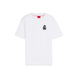 Тениска HUGO Dicatiko 10267594 short sleeve T-shirt - White (White) тениска,мъжки,тениски,дамски,тениски,hugo,dicatiko,10267594,short,sleeve,t,shirt,white,(white)