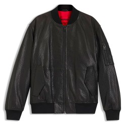 яке,мъжки,якета,дамски,якета,и,палта,hugo,lude,10277385,leather,jacket,black,(black)