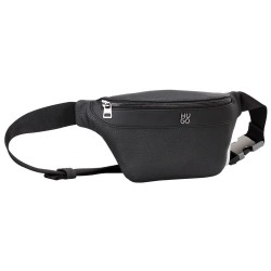 Чанта HUGO Quantic 10266594 waist bag - Black (Black) чанта,всички,чанти,hugo,quantic,10266594,waist,bag,black,(black)