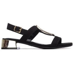Сандали Xti 145493 heel sandals - Black (Black) сандали,дамски,сандали,и,чехли,xti,145493,heel,sandals,black,(black)