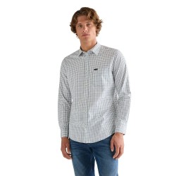 Риза с дълъг ръкав Wrangler 112378032 1 Pocket Regular Fit long sleeve shirt - Grey (Dusty Blue) риза,с,дълъг,ръкав,дамски,ризи,мъжки,ризи,wrangler,112378032,1,pocket,regular,fit,long,sleeve,shirt,grey,(dusty,blue)