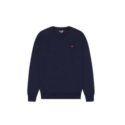 блуза,мъжки,пуловери,wrangler,sign,off,crew,sweatshirt,blue,(navy)