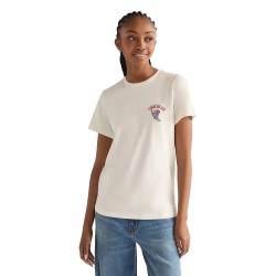 Тениска Wrangler Sign Off short sleeve T-shirt - White (Worn White) тениска,мъжки,тениски,дамски,тениски,wrangler,sign,off,short,sleeve,t,shirt,white,(worn,white)