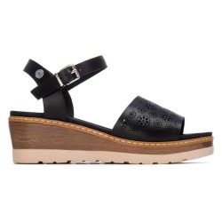Сандали на платформа Refresh 175162 wedge sandals - Black (Black) сандали,на,платформа,дамски,сандали,и,чехли,refresh,175162,wedge,sandals,black,(black)