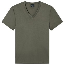 тениска,мъжки,тениски,дамски,тениски,armani,exchange,8nzt75,zja5z,short,sleeve,v,neck,t,shirt,green,(chimera)