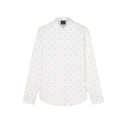 Риза с дълъг ръкав Armani exchange XM000625_AF13184 long sleeve shirt - White (Ax Cross Logo Off White) риза,с,дълъг,ръкав,дамски,ризи,мъжки,ризи,armani,exchange,xm000625,af13184,long,sleeve,shirt,white,(ax,cross,logo,off,white)