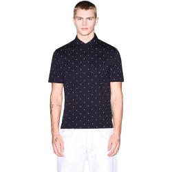 Armani exchange XM000735_AF10356 short sleeve polo - Blue (Ax Cross Logo Deep Navy) дамски,блузи,с,яка,мъжки,блузи,с,яка,armani,exchange,xm000735,af10356,short,sleeve,polo,blue,(ax,cross,logo,deep,navy)