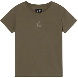 тениска,мъжки,тениски,дамски,тениски,armani,exchange,xw000830,af10356,short,sleeve,t,shirt,green,(savanna)