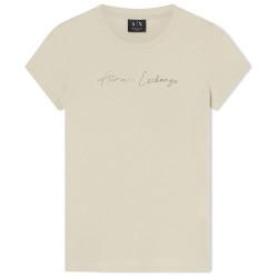 тениска,мъжки,тениски,дамски,тениски,armani,exchange,xw001457,af10356,short,sleeve,t,shirt,beige,(dust)