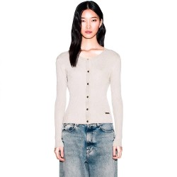 Жилетка Armani exchange XW001899_AF10352 cardigan - Beige (Sand) жилетка,мъжки,пуловери,дамски,пуловери,armani,exchange,xw001899,af10352,cardigan,beige,(sand)