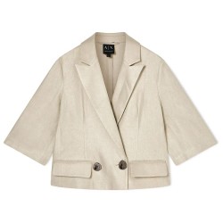 сако,дамски,сака,armani,exchange,xw001981,af21530,blazer,beige,(dust)