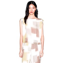 дамски,топове,armani,exchange,xw002302,af21554,top,beige,white,(horizon,print)