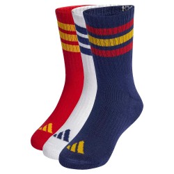 Чорапи Adidas 3 Stripes Cushioned Sportswear crew socks 3 units - Multicolor (Dark Blue / Team Power Red 2 / White) чорапи,мъжки,чорапи,дамски,чорапи,adidas,3,stripes,cushioned,sportswear,crew,socks,3,units,multicolor,(dark,blue,team,power,red,2,white)