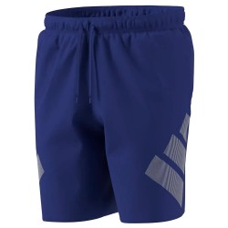 Бански гащета Adidas Big Bars 8´´ swimming shorts - Blue (Semi Lucid Blue / White) бански,гащета,мъжки,бански,костюми,adidas,big,bars,8´´,swimming,shorts,blue,(semi,lucid,blue,white)