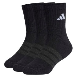 Чорапи Adidas Cushioned Sportswear crew socks 3 units - Black (Black / Black / White) чорапи,мъжки,чорапи,дамски,чорапи,adidas,cushioned,sportswear,crew,socks,3,units,black,(black,black,white)