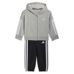 Adidas Essentials Jogger set - Black / Grey (Medium Grey Heather / White) детски,екипи,adidas,essentials,jogger,set,black,grey,(medium,grey,heather,white)