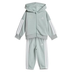 Adidas Essentials Jogger set - Grey (Wonder Sage / White) детски,екипи,adidas,essentials,jogger,set,grey,(wonder,sage,white)