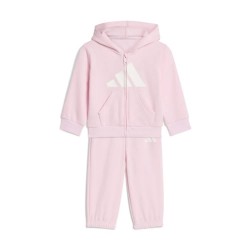 Анцуг Adidas Essentials tracksuit - Pink (Clear Pink / White / White) анцуг,детски,анцузи,adidas,essentials,tracksuit,pink,(clear,pink,white,white)