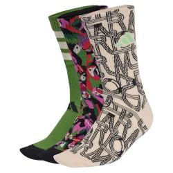 чорапи,дамски,чорапи,adidas,farm,crew,socks,3,units,multicolor,(crystal,linen,black,crew,green)