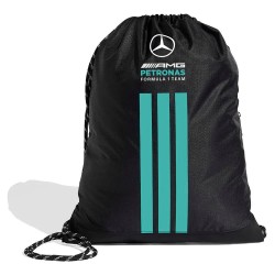 Спортна чанта Adidas Mercedes-AMG Petronas F1 Team DNA 14L gymsack - Black (Black) спортна,чанта,спортни,сакове,и,чанти,adidas,mercedes,amg,petronas,f1,team,dna,14l,gymsack,black,(black)