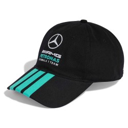 шапка,всички,шапки,adidas,mercedes,amg,petronas,f1,team,dna,3,stripes,cap,black,(black)