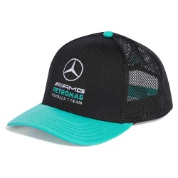 шапка,с,козирка,всички,шапки,adidas,mercedes,amg,petronas,f1,team,dna,flatbrim,cap,black,(black,semi,mint,rush)