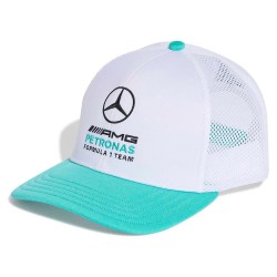 шапка,с,козирка,всички,шапки,adidas,mercedes,amg,petronas,f1,team,dna,flatbrim,cap,white,(white,semi,mint,rush)