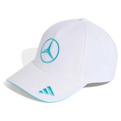 Шапка Adidas Mercedes-AMG Petronas F1 Team George Russell cap - White (White) шапка,всички,шапки,adidas,mercedes,amg,petronas,f1,team,george,russell,cap,white,(white)