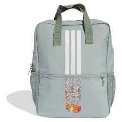 Юношеска раница Adidas Minecraft 13L Junior Backpack - Green (Wonder Sage / White) юношеска,раница,раници,adidas,minecraft,13l,junior,backpack,green,(wonder,sage,white)