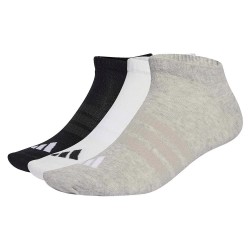 Чорапи Adidas Thin&Light Essentials Low Cut no show socks 3 units - Multicolor (Medium Grey Heather / White / Black) чорапи,мъжки,чорапи,дамски,чорапи,adidas,thin&light,essentials,low,cut,no,show,socks,3,units,multicolor,(medium,grey,heather,white,black)