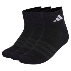 Чорапи Adidas Thin&Light Sportswear Ankle socks 3 units - Black (Black / Black / White) чорапи,мъжки,чорапи,дамски,чорапи,adidas,thin&light,sportswear,ankle,socks,3,units,black,(black,black,white)