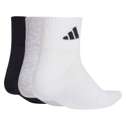 Чорапи Adidas Thin&Light Sportswear Ankle socks 3 units - Multicolor (Medium Grey Heather / White / Black) чорапи,мъжки,чорапи,дамски,чорапи,adidas,thin&light,sportswear,ankle,socks,3,units,multicolor,(medium,grey,heather,white,black)