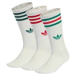 чорапи,мъжки,чорапи,дамски,чорапи,adidas,originals,3,stripes,high,crew,socks,3,units,white,(off,white,off,white,off,white)