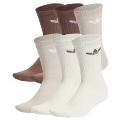 чорапи,мъжки,чорапи,дамски,чорапи,adidas,originals,trefoil,cushion,crew,socks,6,units,multicolor,(earth,strata,putty,grey,ivory)