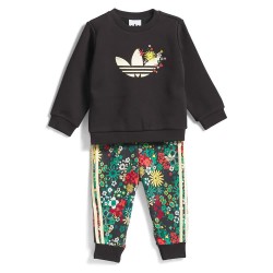Adidas Originals X Liberty London Crew set - Black (Black) детски,екипи,adidas,originals,x,liberty,london,crew,set,black,(black)