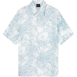 риза,с,къс,ръкав,дамски,ризи,мъжки,ризи,armani,exchange,xm002106,af13235,short,sleeve,shirt,blue,(lettering,ext.w,china,blue)