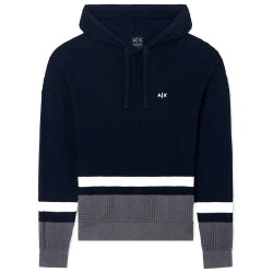 Суичър Armani exchange XM002171_AF22240 hoodie - Blue (Deep Navy / Chimera) суичър,мъжки,пуловери,armani,exchange,xm002171,af22240,hoodie,blue,(deep,navy,chimera)