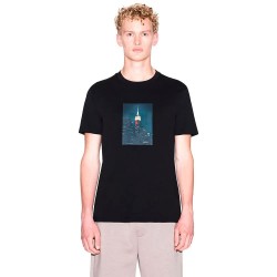 тениска,мъжки,тениски,дамски,тениски,armani,exchange,xm002214,af10356,t,shirt,black,(black)