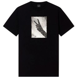 тениска,мъжки,тениски,дамски,тениски,armani,exchange,xm002229,af12308,short,sleeve,t,shirt,black,(black)