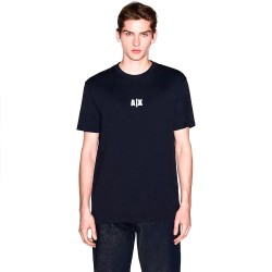 Тениска Armani exchange XM002509_AF10358 short sleeve T-shirt - Black (Deep Navy) тениска,мъжки,тениски,дамски,тениски,armani,exchange,xm002509,af10358,short,sleeve,t,shirt,black,(deep,navy)