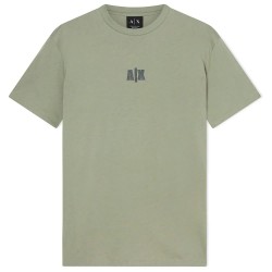 Тениска Armani exchange XM002509_AF10358 T-shirt - Green (Hedge Green) тениска,мъжки,тениски,дамски,тениски,armani,exchange,xm002509,af10358,t,shirt,green,(hedge,green)