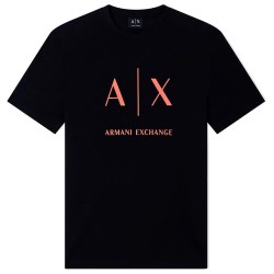 тениска,мъжки,тениски,дамски,тениски,armani,exchange,xm002683,af10356,t,shirt,black,(black,orange,rust)