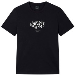 Тениска Armani exchange XM002782_AF10356 T-shirt - Black (Deep Navy) тениска,мъжки,тениски,дамски,тениски,armani,exchange,xm002782,af10356,t,shirt,black,(deep,navy)