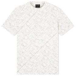 тениска,мъжки,тениски,дамски,тениски,armani,exchange,xm002783,af10356,short,sleeve,t,shirt,beige,(diagonal,lettering,m)