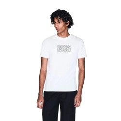 Тениска Armani exchange XM002784_AF10356 T-shirt - White (Off White) тениска,мъжки,тениски,дамски,тениски,armani,exchange,xm002784,af10356,t,shirt,white,(off,white)
