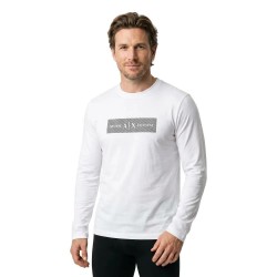 тениска,мъжки,тениски,дамски,тениски,armani,exchange,xm002820,af10356,t,shirt,white,(cream)