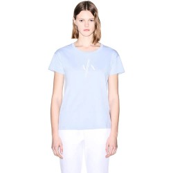 Тениска Armani exchange XW001712_AF10356 T-shirt - Blue (Glacial) тениска,мъжки,тениски,дамски,тениски,armani,exchange,xw001712,af10356,t,shirt,blue,(glacial)