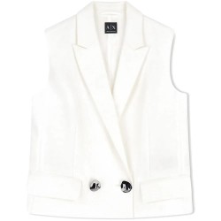 потник,дамски,жилетки,armani,exchange,xw001770,af21530,vest,white,(optic,white)